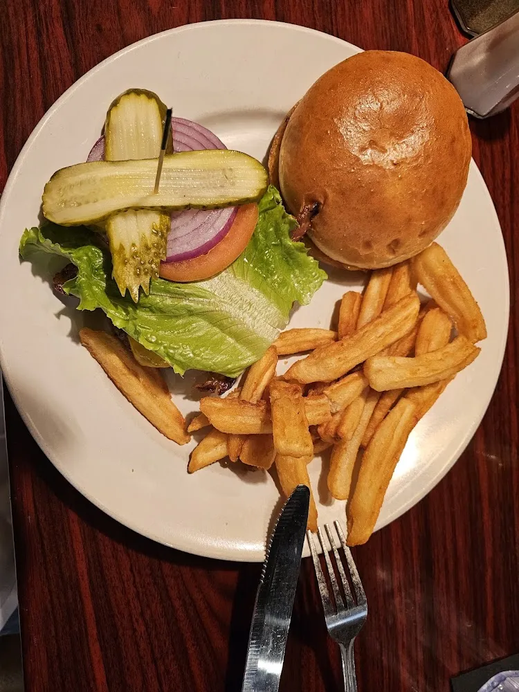 Bacon Cheeseburger with Fries
