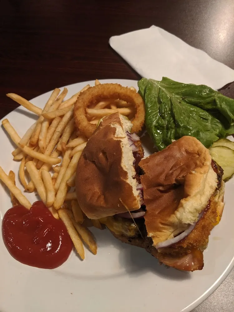 Burger and Fries